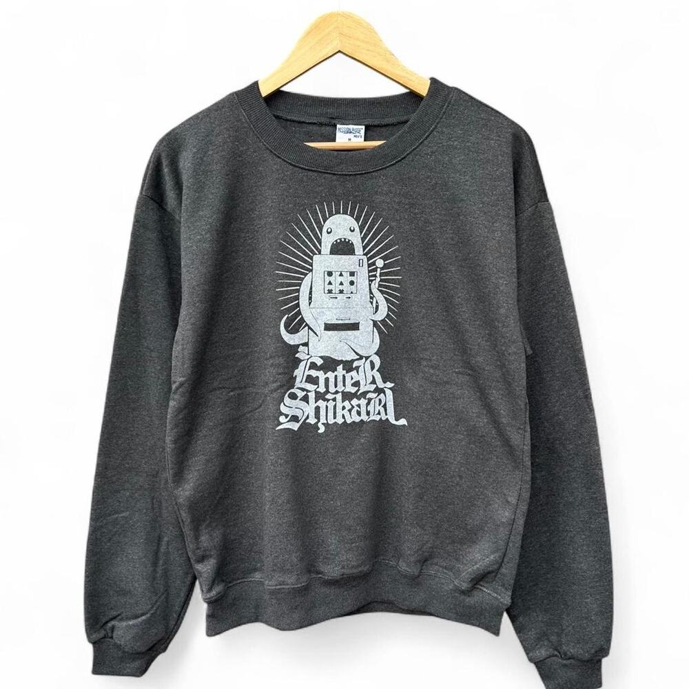 Enter shikari graphic screen printed on Mission Ridge Sweatshirt skate emo